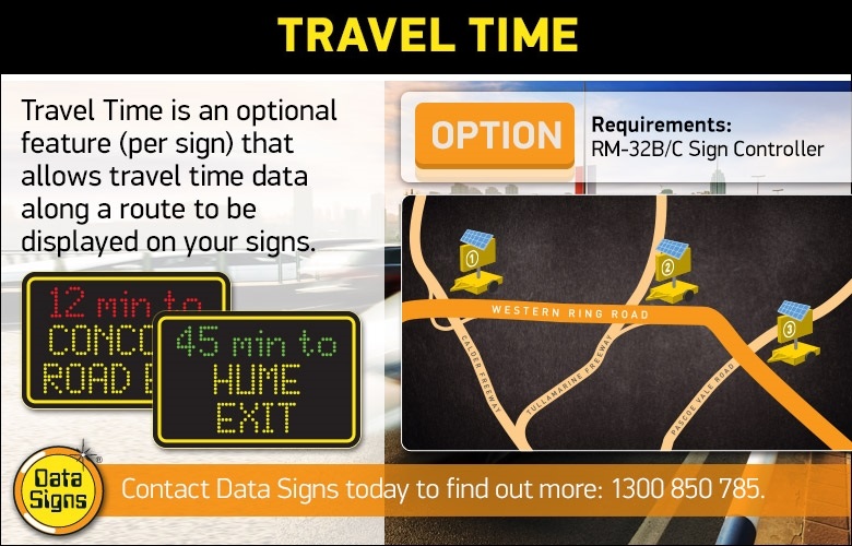 Travel Time Disabled Travel Time disabled